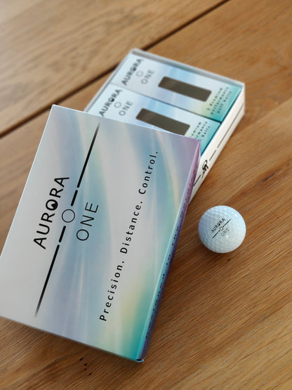 Aurora One premium urethane golf ball, outdoor product photo 2