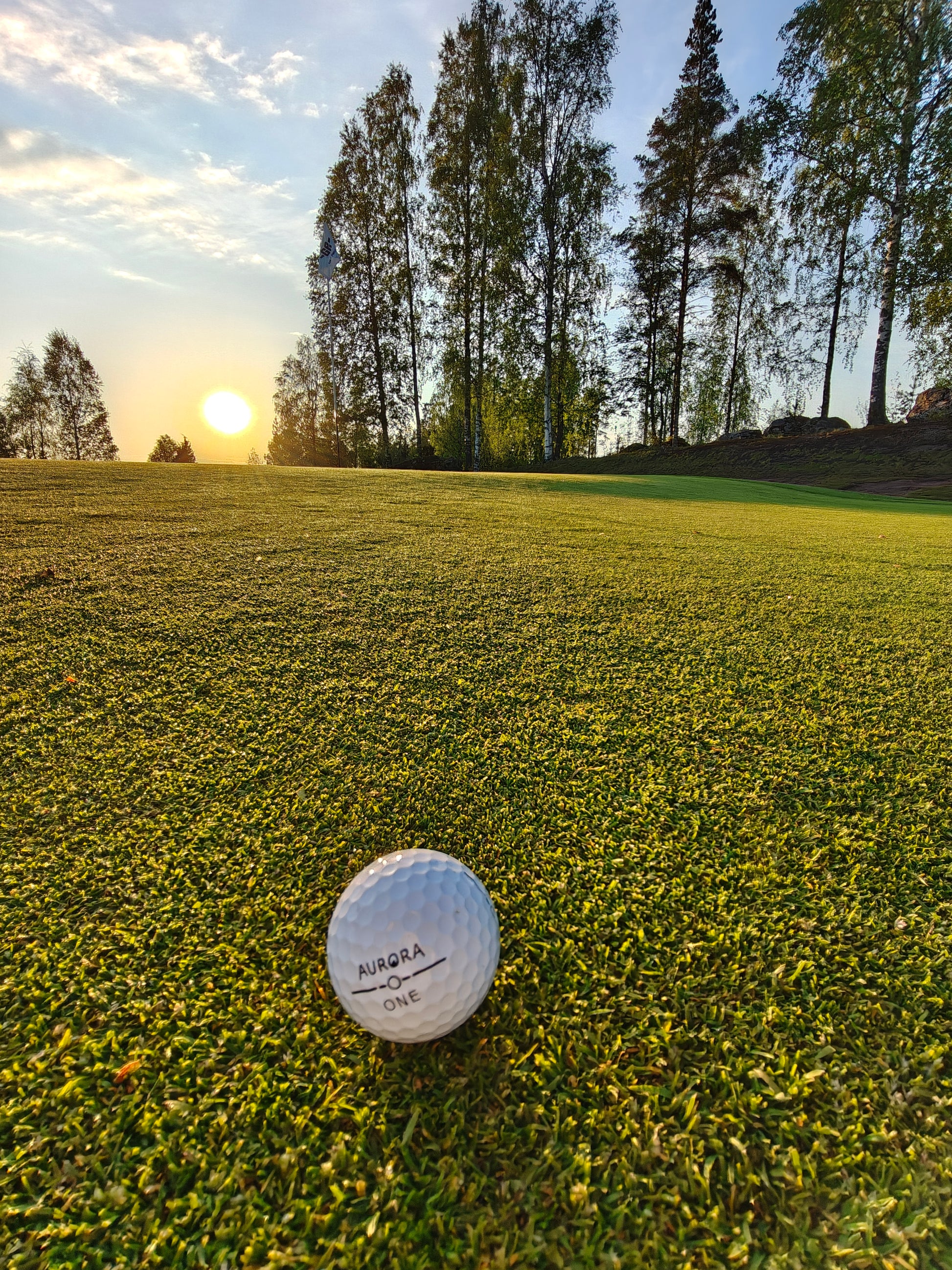 Aurora One premium urethane golf ball, outdoor product photo 4