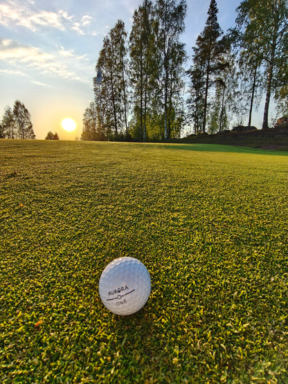 Aurora One premium urethane golf ball, outdoor product photo 4